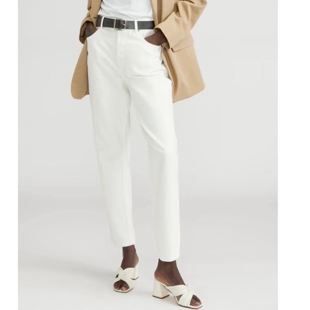 Everlane  90’s Cheeky Jean Bone Women’s size 28 Crop
